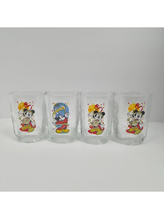 Disney World Other - Vintage Disney World McDonald’s Year 2000 Celebration Glasses Set Of 4